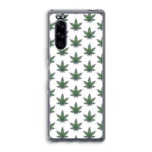 Weed: Sony Xperia 5 Transparant Hoesje