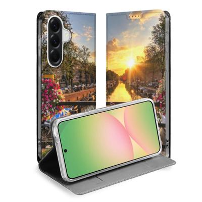 Samsung Galaxy A57 | Book Cover | Amsterdamse Grachten Samsung Galaxy A57 | Book Cover | Amsterdamse Grachten