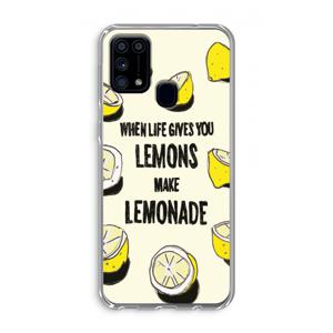 Lemonade: Samsung Galaxy M31 Transparant Hoesje