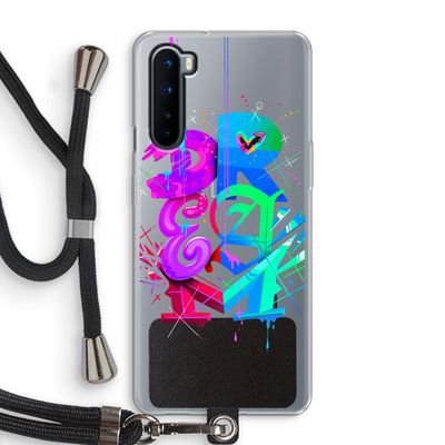 Dream: OnePlus Nord Transparant Hoesje met koord