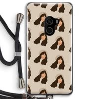 Bonjour mon amour: Xiaomi Mi Mix 2 Transparant Hoesje met koord