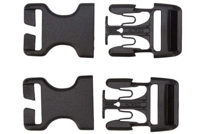 Ortlieb Reserveonderdeel heimelijke sluiting RackPack 25mm - Zwart Ortlieb Reserveonderdeel heimelijke sluiting RackPack 25mm - Zwart