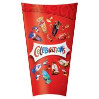 Chocolade celebrations flip box 272gr | 10 stuks