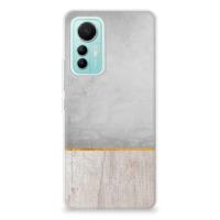 Xiaomi 12 Lite | Bumper Hoesje | Wood Concrete