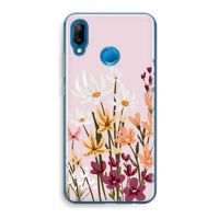 Painted wildflowers: Huawei P20 Lite Transparant Hoesje