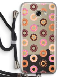 Donuts: Samsung Galaxy A5 (2017) Transparant Hoesje met koord