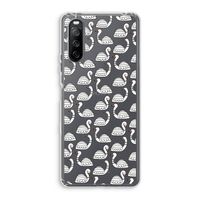 Zwanen: Sony Xperia 10 III Transparant Hoesje