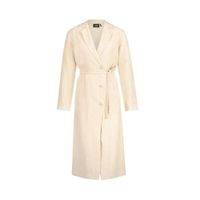 Another-Label wikkeljurk Verveine met ceintuur beige - thumbnail