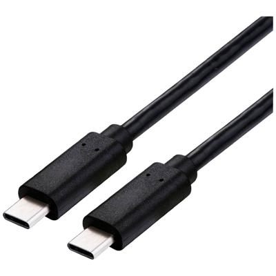 ROLINE USB4 Gen3x2 Kabel, C-C, M/M, 40Gbit/s, 240W , zwart, 1 m