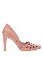 Sarah Chofakian leather Belle Epoque pumps - Rose