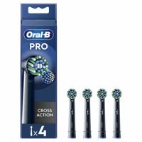 Oral B Oral-B Borstels 4 stuks Cross Action Zwart