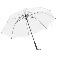 Paraplu 107 cm transparant - thumbnail