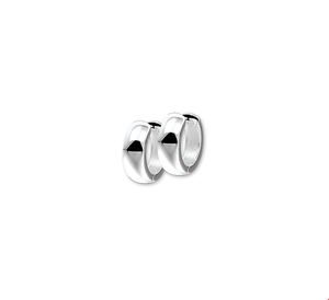 TFT Klapcreolen Bol Zilver Glanzend