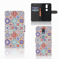 Motorola Moto G4 | G4 Plus Bookcase Tiles Color - thumbnail