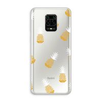Ananasjes: Xiaomi Redmi Note 10 Lite Transparant Hoesje