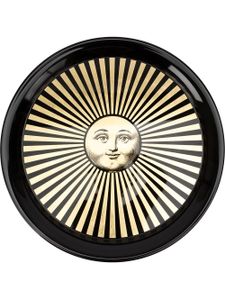 Fornasetti plateau Sun - Noir