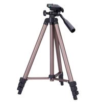 WT3130 protable camera statief staan met Rocker arm voor DSLR camera camcorder (bruin)