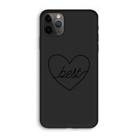 Best heart black: iPhone 11 Pro Biologisch afbreekbaar hoesje