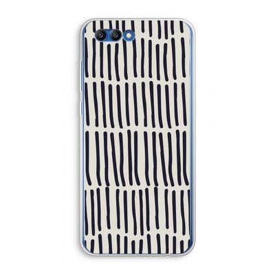 Moroccan stripes: Honor 10 Transparant Hoesje