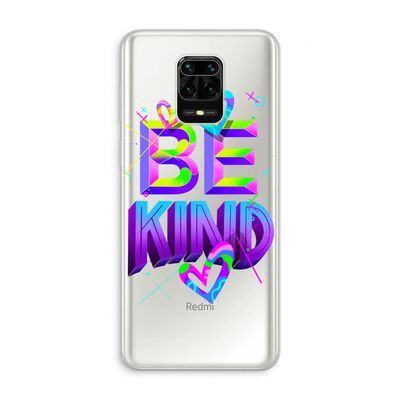 Be Kind: Xiaomi Redmi Note 10 Lite Transparant Hoesje