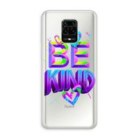 Be Kind: Xiaomi Redmi Note 10 Lite Transparant Hoesje