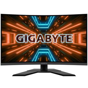 Gigabyte G32QC A LED-monitor Energielabel G (A - G) 80 cm (31.5 inch) 2560 x 1440 Pixel 16:9 1 ms USB 3.2 Gen 1 (USB 3.0), HDMI, DisplayPort, Hoofdtelefoon