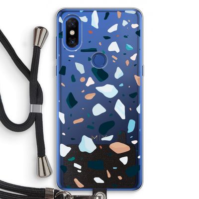 Terrazzo N°13: Xiaomi Mi Mix 3 Transparant Hoesje met koord