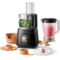 Philips HR7510 / 10 compacte keukenmachine 800 W zwart