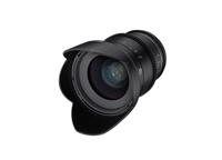 Samyang VDSLR 35mm T1.5 MK2, Sony E SLR Bioscooplens Zwart