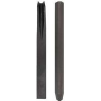 NATUUR Gerecycleerde PVC-stok om Borderfix te bevestigen - H 38 x 3,6 x 3,8 cm