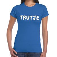 Trutje fun t-shirt blauw dames