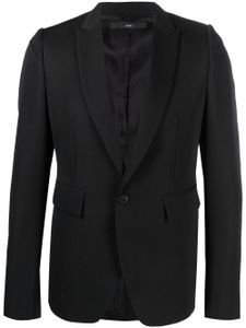 SAPIO blazer à simple boutonnage - Noir