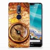 Nokia 7.1 Siliconen Back Cover Kompas