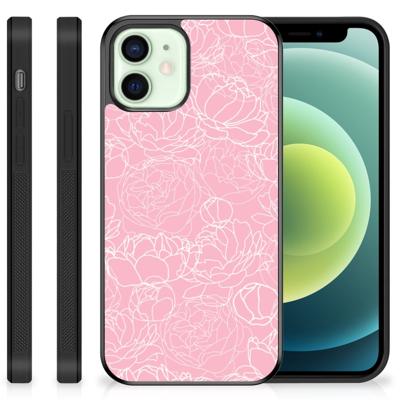 iPhone 12 Mini Skin Case White Flowers