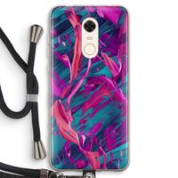 Pink Clouds: Xiaomi Redmi 5 Transparant Hoesje met koord