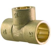 Riko Messing Soldeer T-Stuk 22mm - Duurzaam en Corrosiebestendig