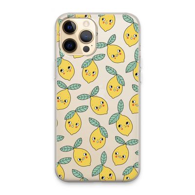 Citroenen: iPhone 13 Pro Max Transparant Hoesje