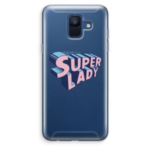 Superlady: Samsung Galaxy A6 (2018) Transparant Hoesje