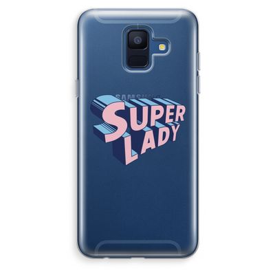 Superlady: Samsung Galaxy A6 (2018) Transparant Hoesje