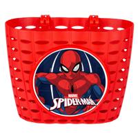 Marvel Spider-Man fietsmand junior 20 cm rood