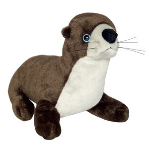 Pluche rivierotter knuffel 33 cm