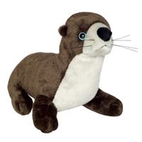 Pluche rivierotter knuffel 33 cm