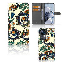 Wallet Case Xiaomi 12T | 12T Pro Barok Flower - thumbnail