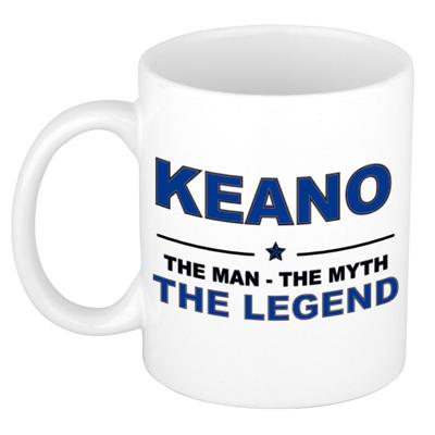 Keano cadeau mok - man myth legend - naam koffiemok - 300 ml - collega - vaderdag