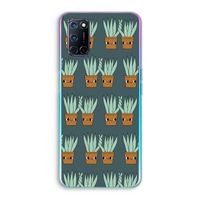 Sansevieria: Oppo A92 Transparant Hoesje