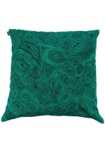 Fornasetti coussin à imprimé Malachite (60 cm) - Noir - thumbnail