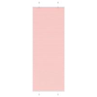 Pliss rolgordijn 75x200 cm stofbreedte 74,4 cm polyester roze