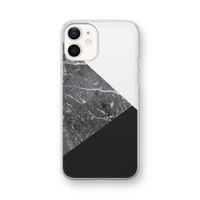Combinatie marmer: iPhone 12 mini Transparant Hoesje