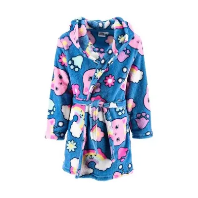 Gabby&apos;s Dollhouse Regenboog Blauw badjas 3 - 8 jaar