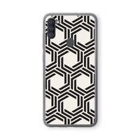 Geometrisch patroon: Samsung Galaxy A11 Transparant Hoesje